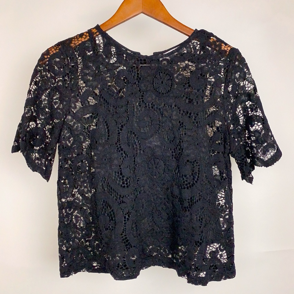 😎 Nanette Lepore Lace Top With Cami